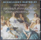 Mendelssohn bartholdy concerto – CD