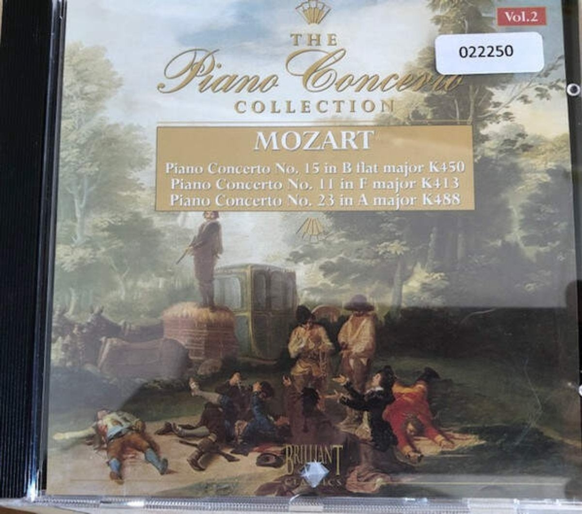 Philharmonia orchestra freeman mozart – mozart: piano concertos nos. 11, 15 & 23 – CD