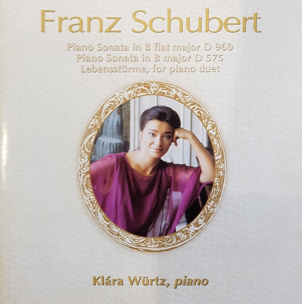 Franz hubert – klara wurtz , paino – CD