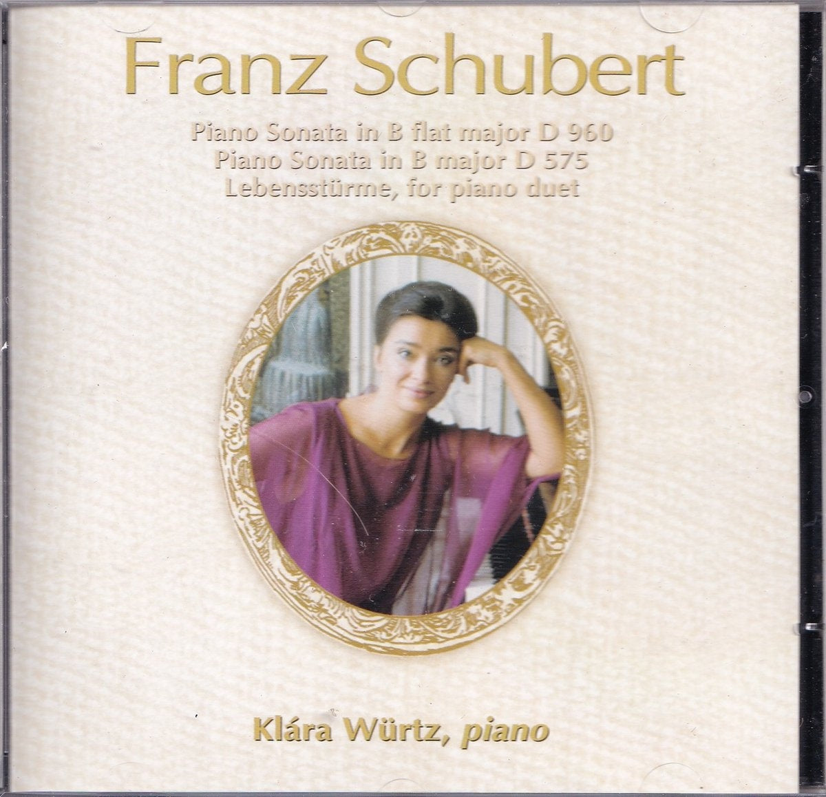 Franz hubert – klara wurtz , paino – CD