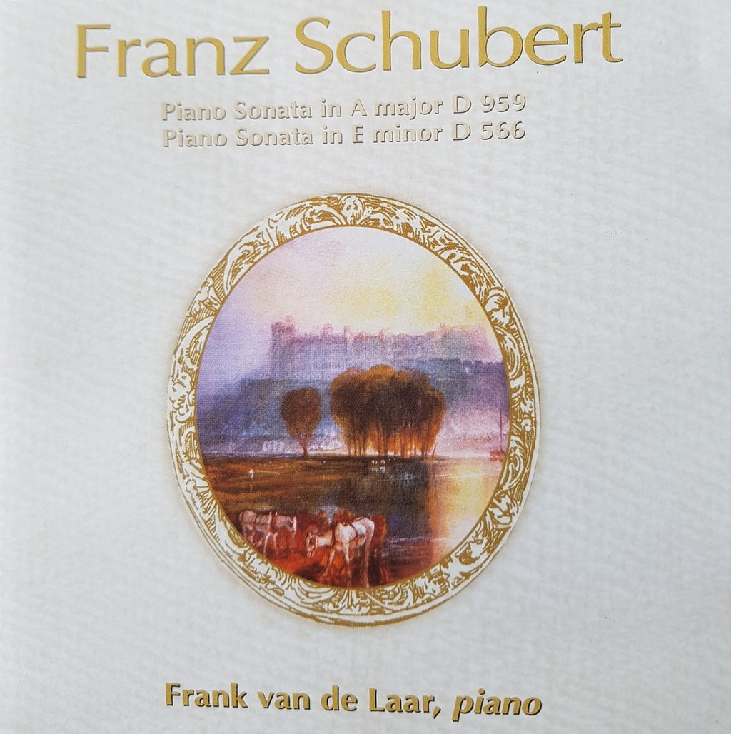 Franz schubert – frank van laar , piano – piano sonata in a major d 959 – CD