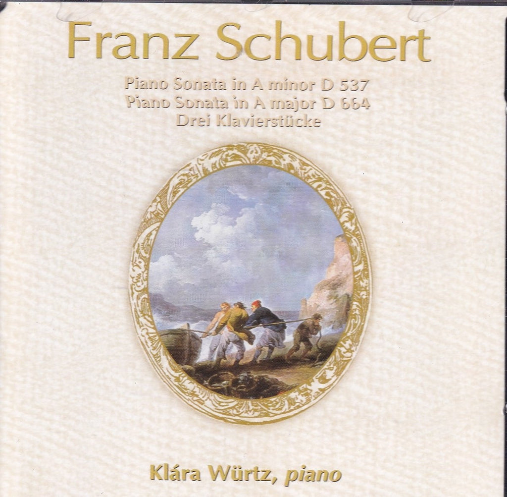 Franz schubert – klßra w³rtz, piano – CD