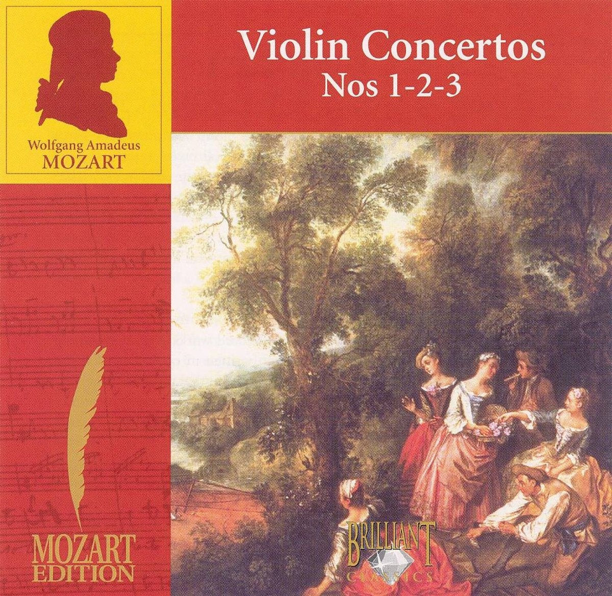 Mozart: violin concertos nos. 1-3 – CD