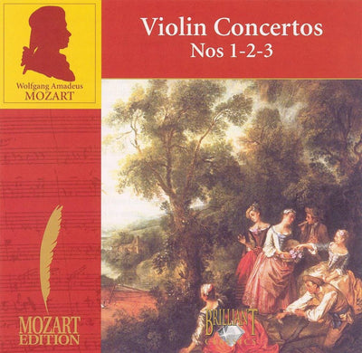 Mozart: violin concertos nos. 1-3 – CD