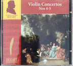 Mozart: violin concertos nos. 4-5 – CD