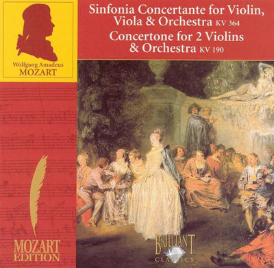 Mozart: sinfonia concertante; concertone – CD