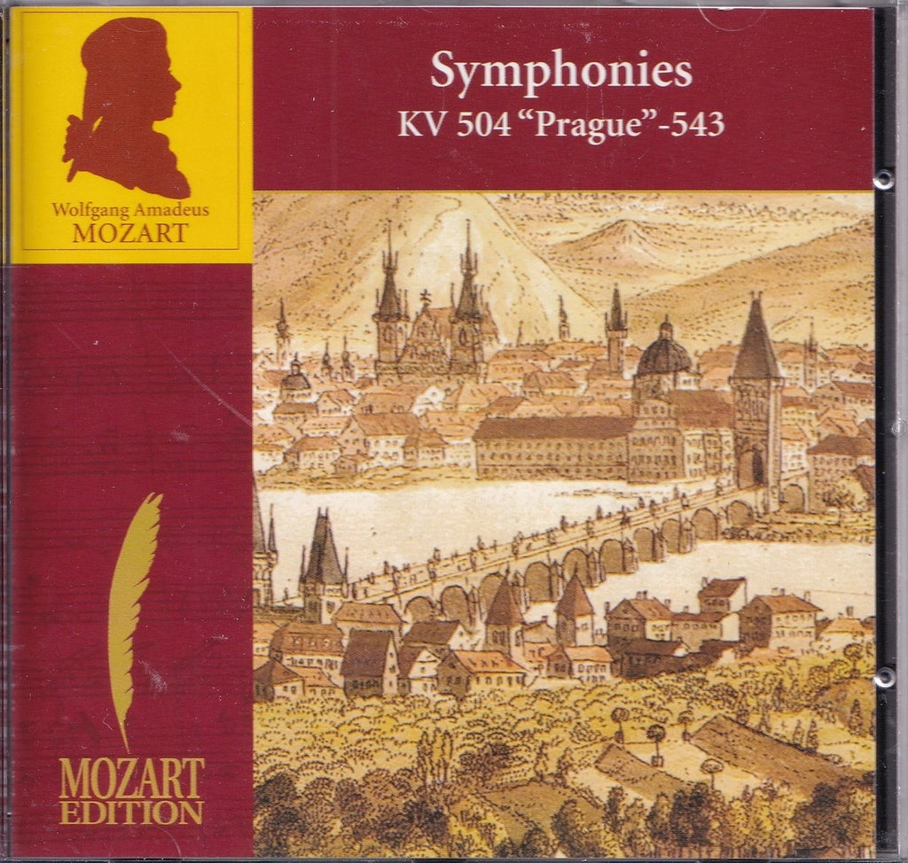 Mozart: symphonies, kv 504 "prague" & 543 – CD