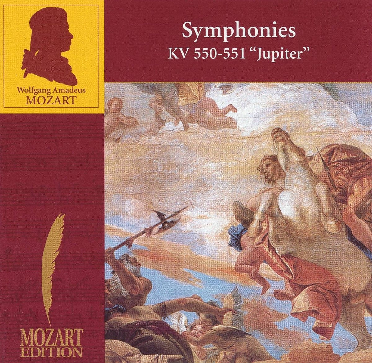 Mozart: symphonies, kv 550 & 551 "jupiter" – CD