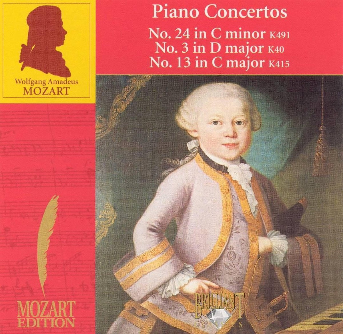 Mozart: piano concertos, vol. 1 – CD