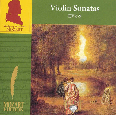 Mozart – violin sonatas kv 6-9 – CD