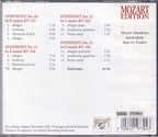 Wolfgang amadeur wolfgang – symphonies – CD