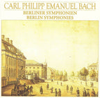 Carl philipp emanuel bach: berlin symphonies – CD