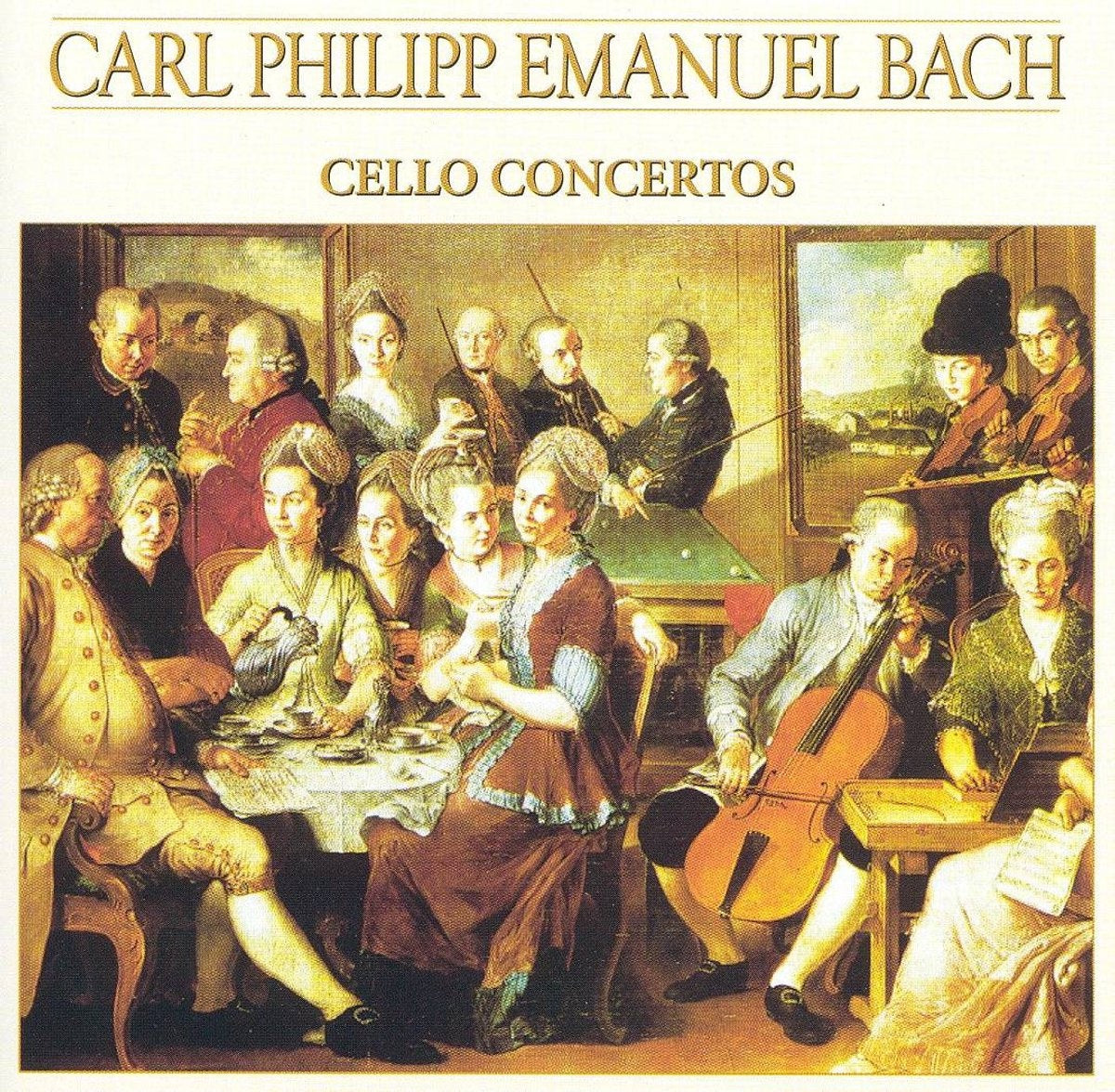 Carl philipp emanuel bach: cello concertos – CD
