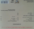 Johann christoph friedrich bach: symphonies – CD