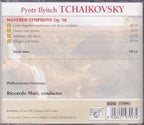 Tchaikovsky – manfred symphony – CD