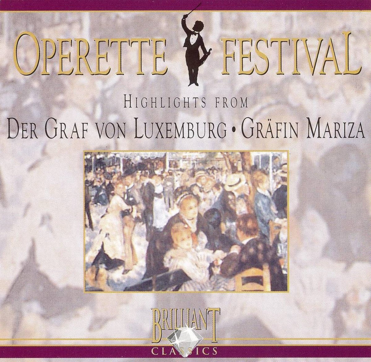 Lehár: der graf von luxemburg; kálmán: gräfin mariza (highlights) – CD
