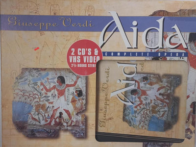 Aida complete opera 2 CD's en video band. collectors item.
