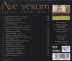 Various – ave verum, popular choral music – CD