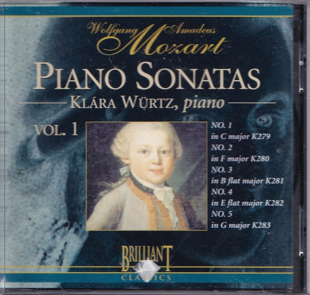 Piano sonatas klara wurtz, piano – CD