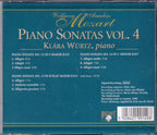 Wolfgang amadeus mozart – klára würtz ‎ – piano sonatas vol. 4 – CD