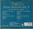 Mozart – piano sonatas klara würtz – CD