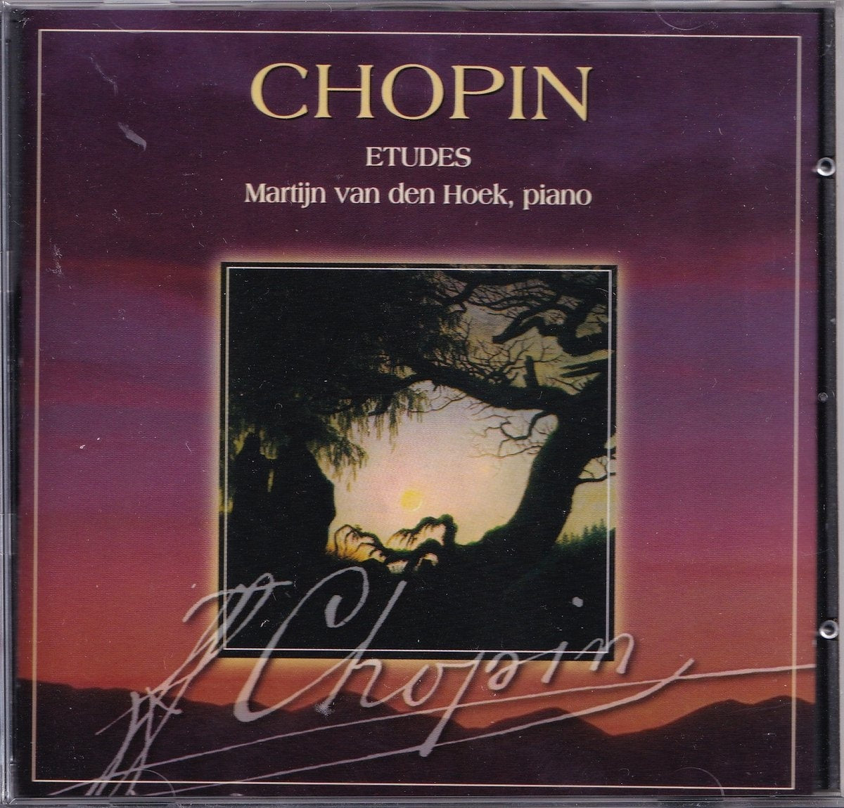 Chopin etudes m. van den hoek – CD