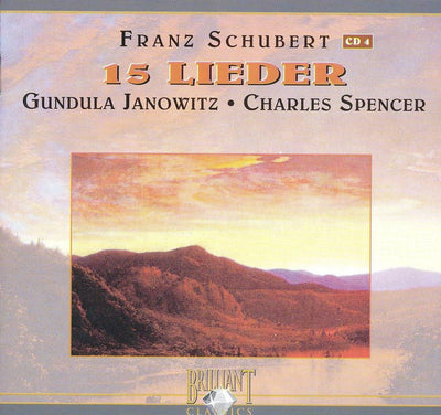 Franz schubert – 15 lieder – CD