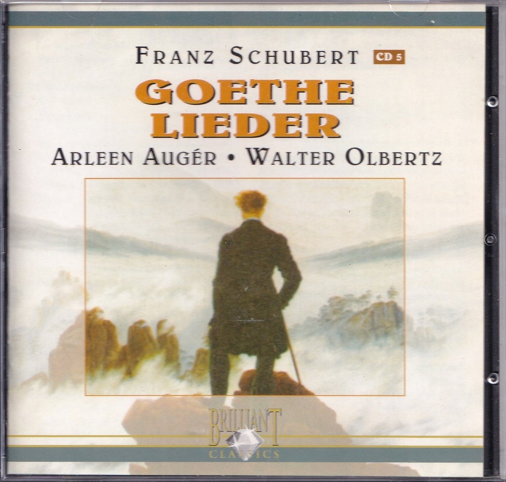 Franz schubert – goethe lieder CD 5