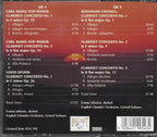 Romantic clarinet concertos – CD