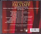 2cd falstaff – giuseppe verdi – symphonieorchester und chor des bayerischen rundfunks o.l.v. sir colin davis – CD