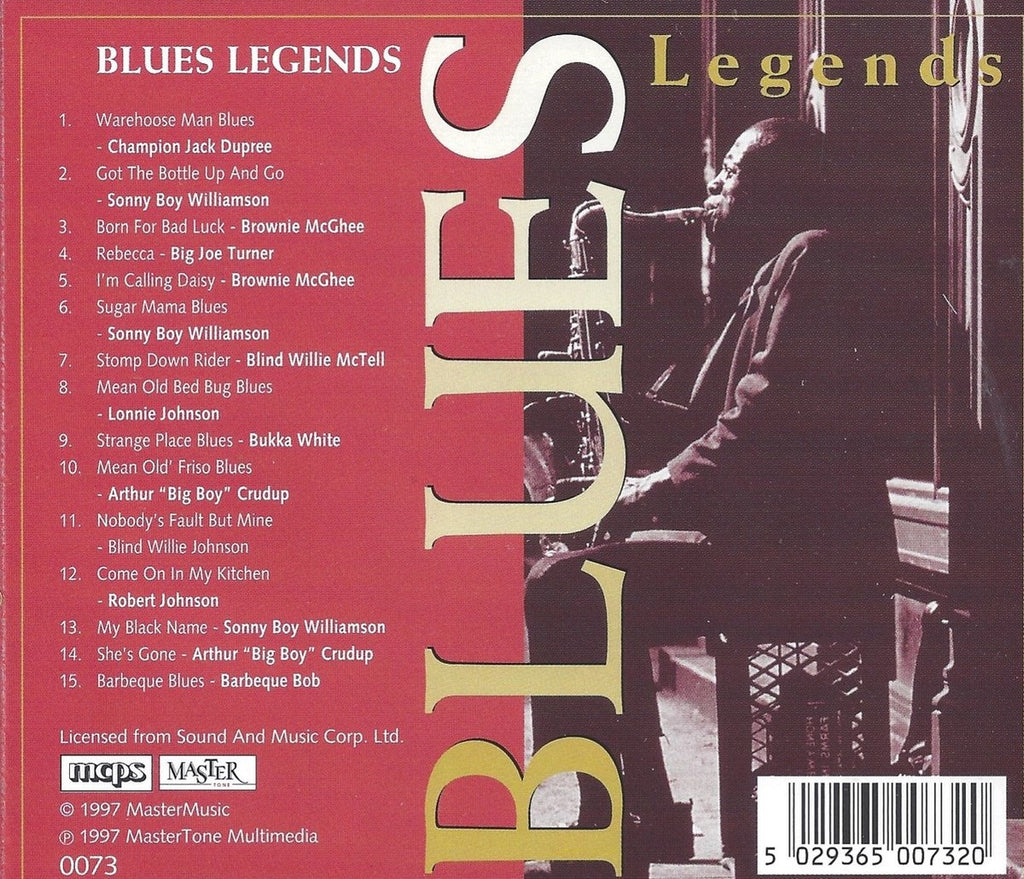 Blues legends vol. 1 – CD