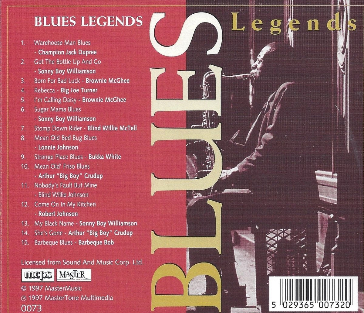 Blues legends vol. 1 – CD