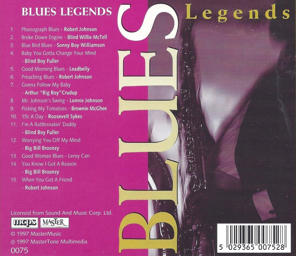 Blues legends vol. 3 – CD