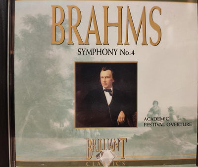 Johannes brahms symphony no. 4 – academic festival overture – slovac philharmonic orchestra ludovit rajter – CD