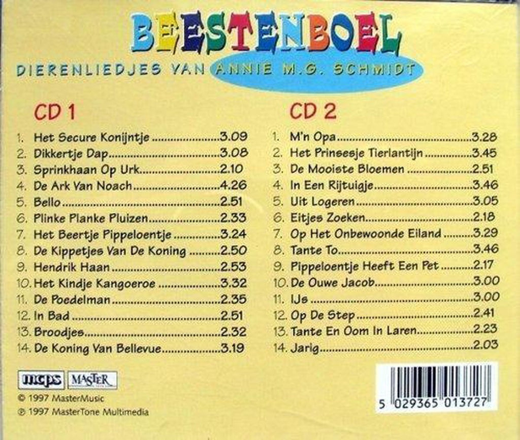 Beestenboel – CD