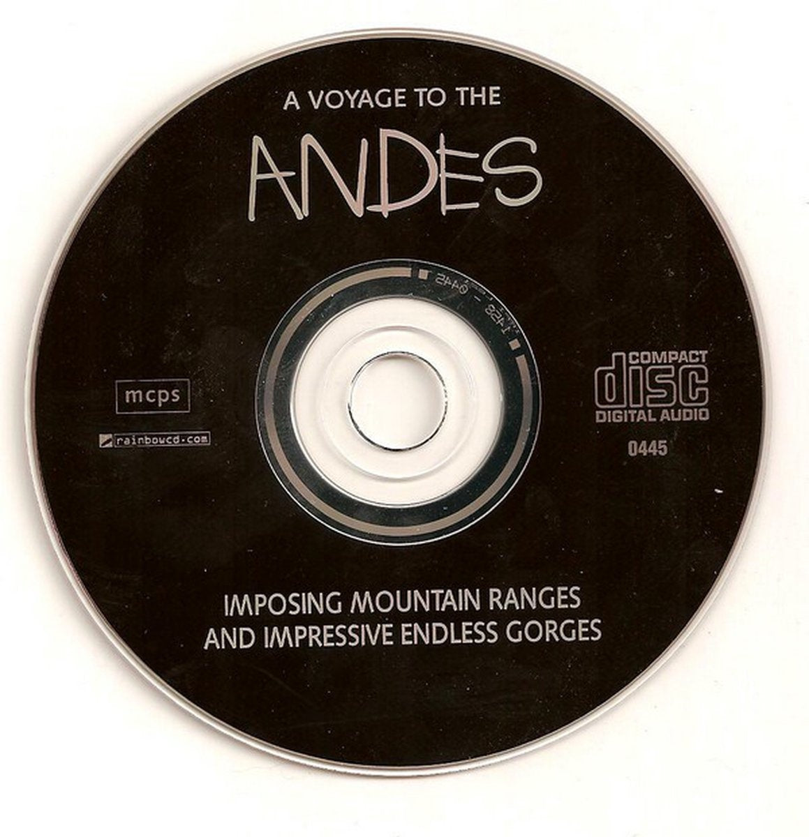 A voyage to the andes – CD