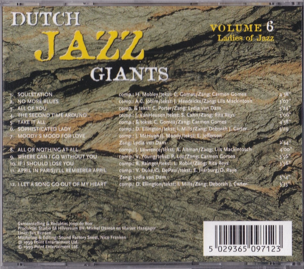 Dutch jazz giants 6 – ladies of jazz – CD