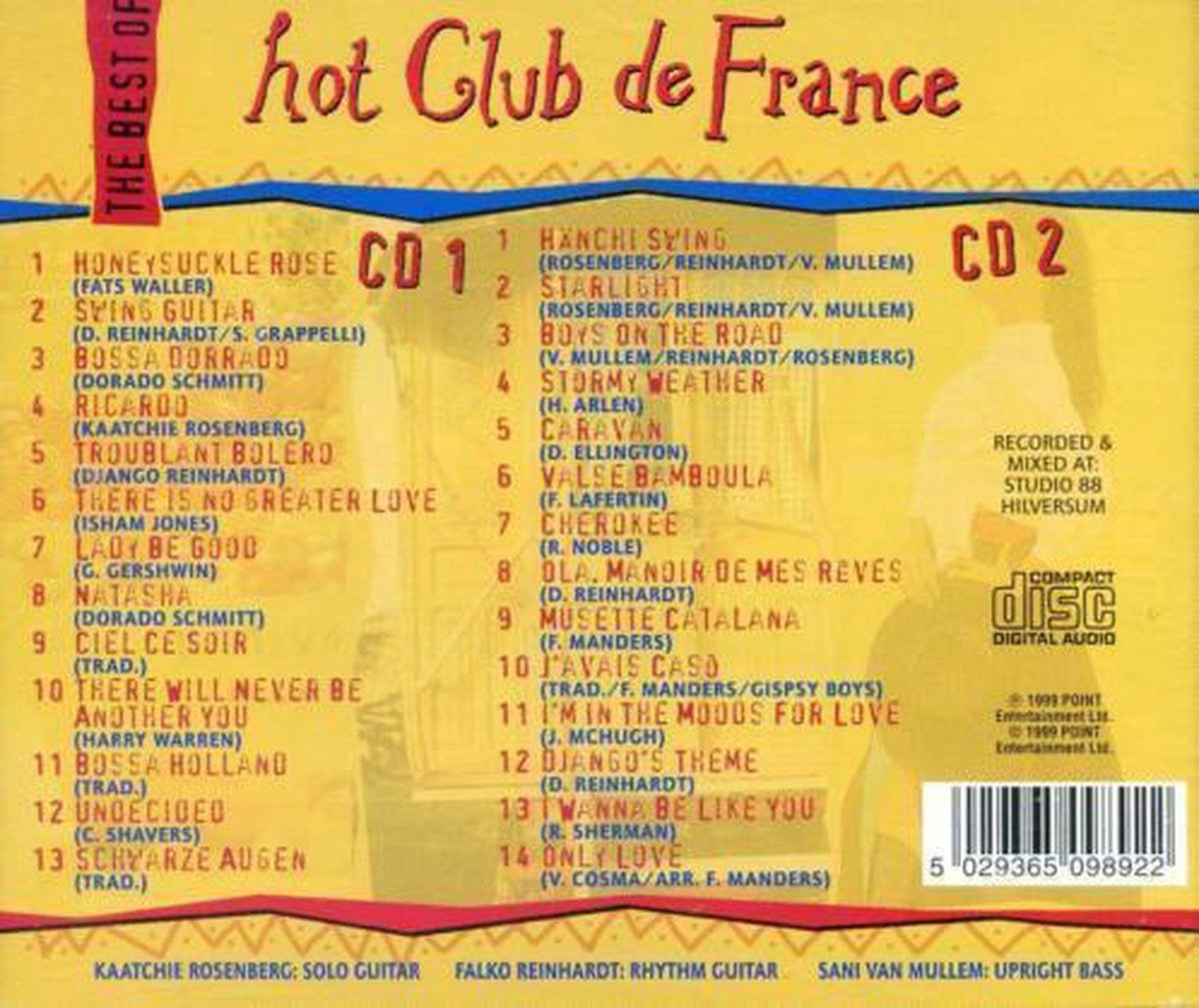 The best of hot club de france, 2 CD's.
