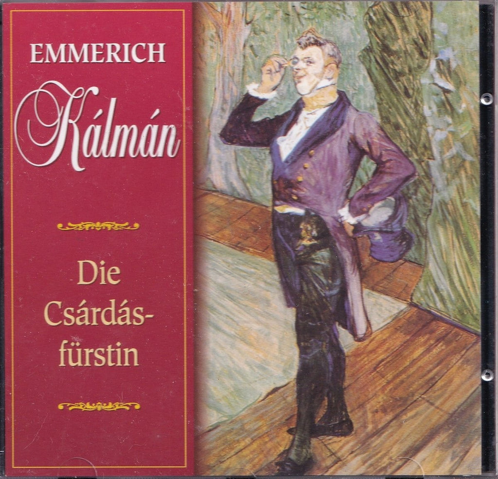 Kálmán: die csárdásfürstin (highlights) – CD