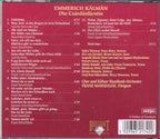 Kálmán: die csárdásfürstin (highlights) – CD