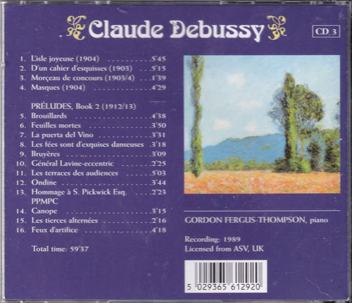 Claude debussy – CD