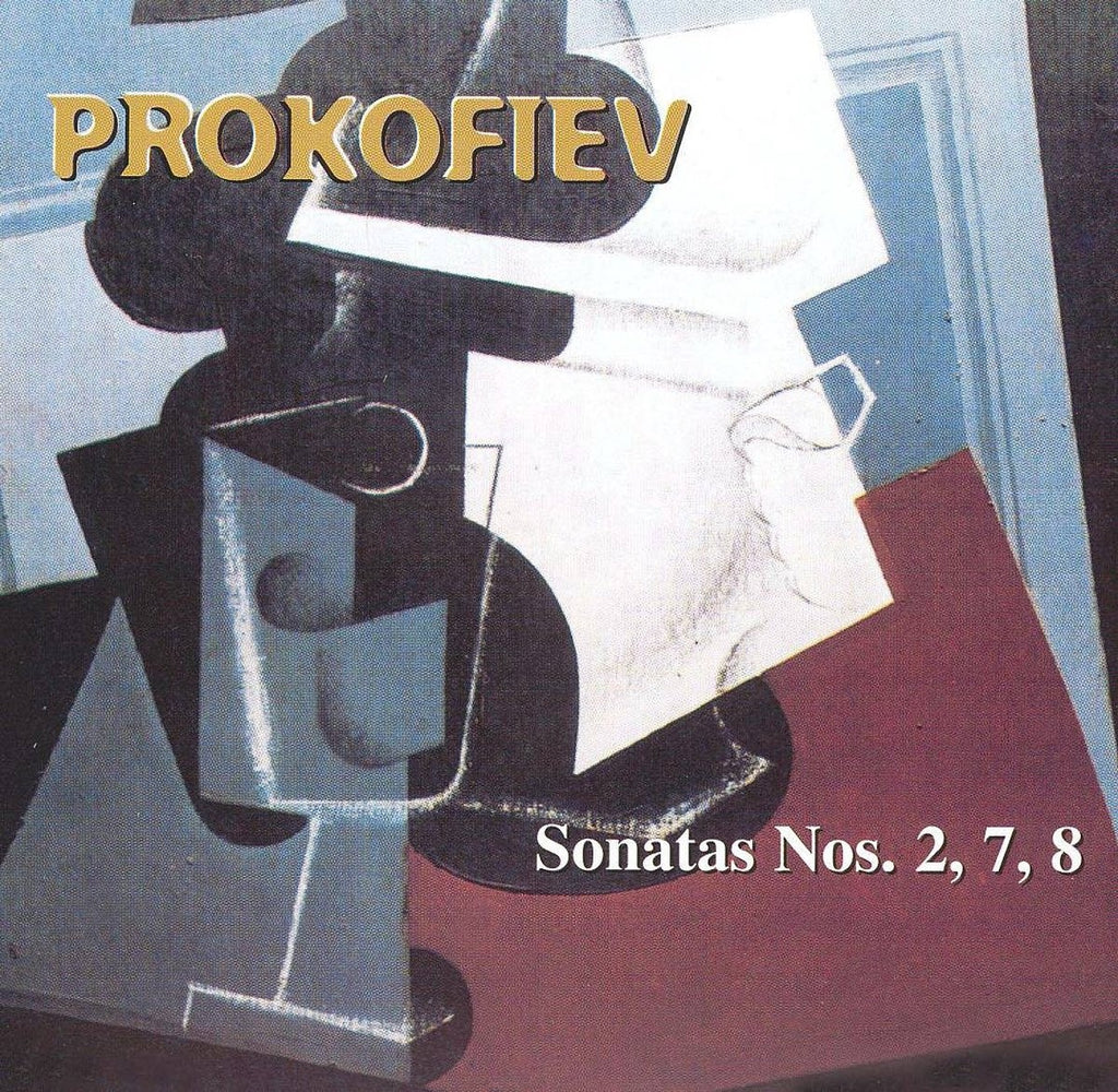 Prokofiev: sonatas nos. 2, 7, 8 – CD