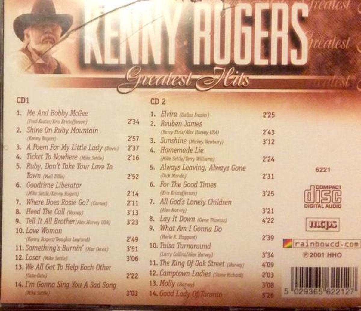 Kenny rogers greatest hits – CD