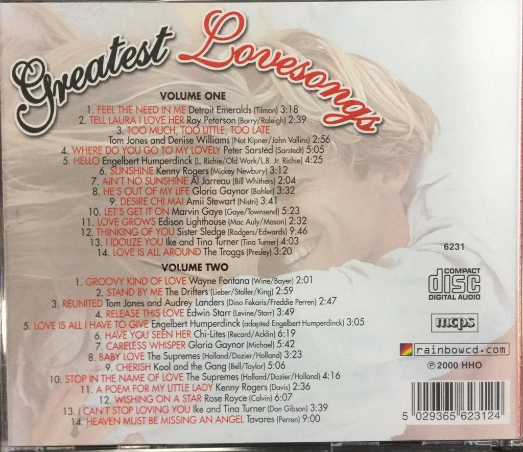 Various – greatest lovesongs – CD