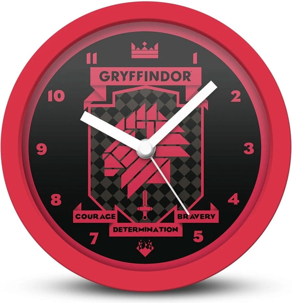 Harry Potter gryffindor brutalist desk clock