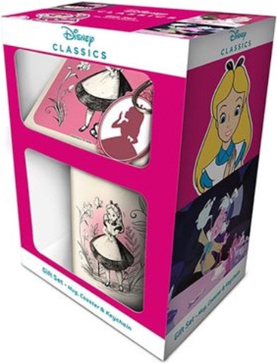 Alice in wonderland vintage gift set
