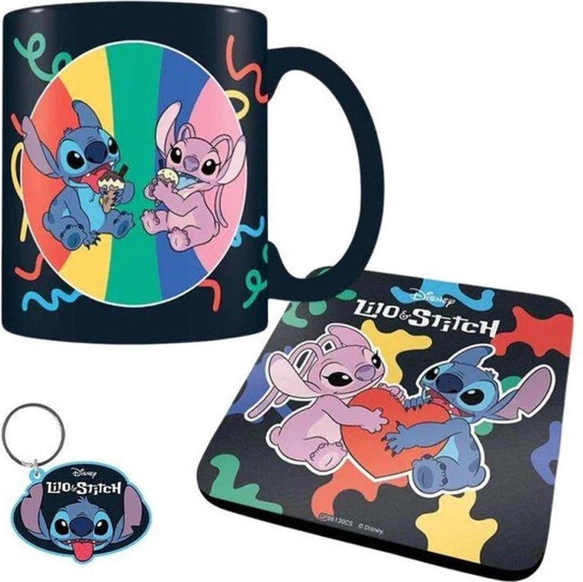 Lilo & stitch – you are my fave gift set – mok/sleutelhanger/onderzetter
