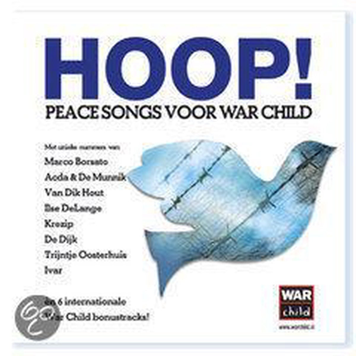 Hoop peace songs for war child – CD