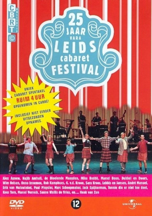 25 jaar leids cabaret festival – DVD