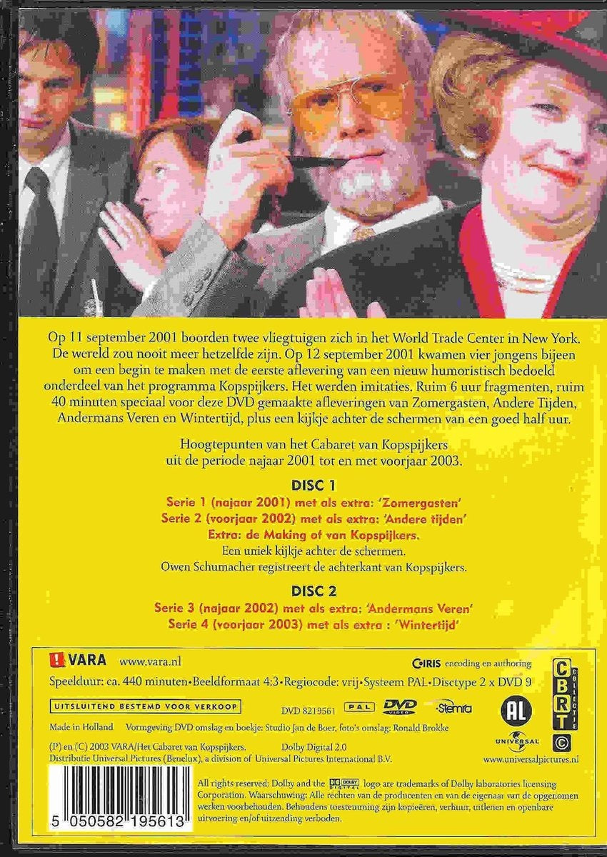 Kopspijkers (2dvd) – DVD